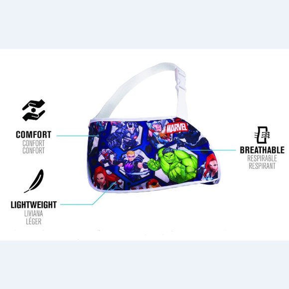 5/$20 NEW Youth XS Adjustable Marvel Avengers Arm Sling - Picture 3 of 8